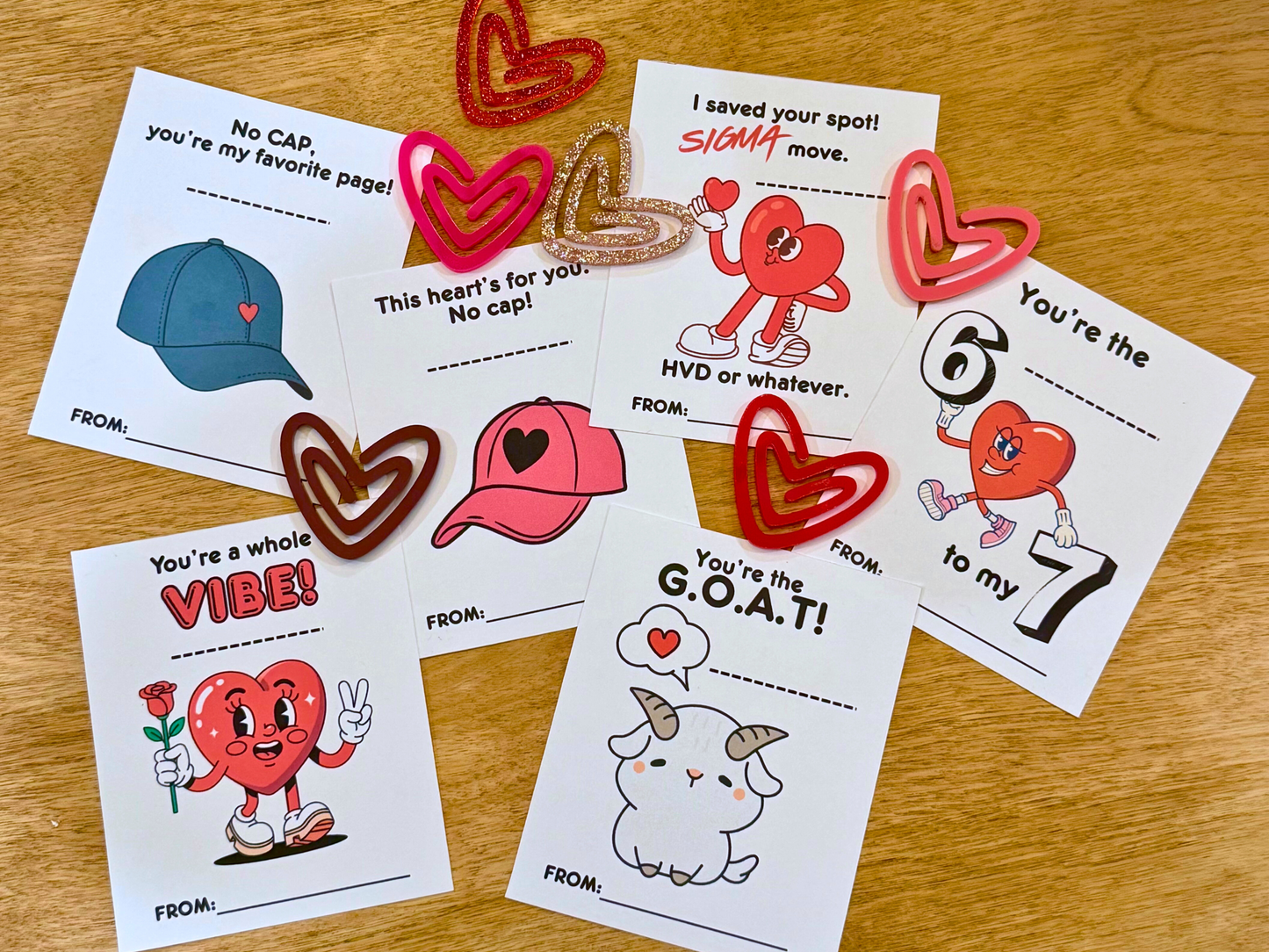 Valentine’s Day Class Pack & Heart Bookmarks