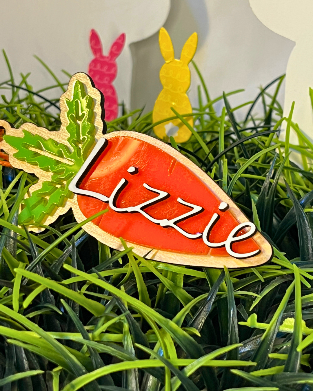 Carrot Easter Basket Tag – Bright, Bold &amp; Adorable! 🥕🐰